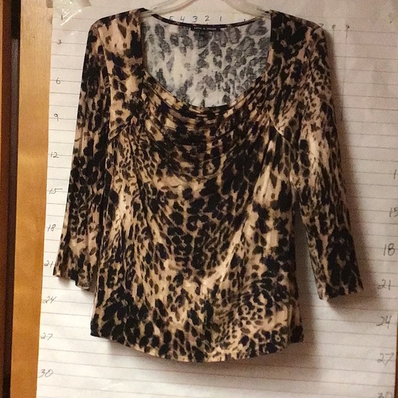 Cable & Gauge Tops Cable Gauge Top Xl Animal Print Poshmark